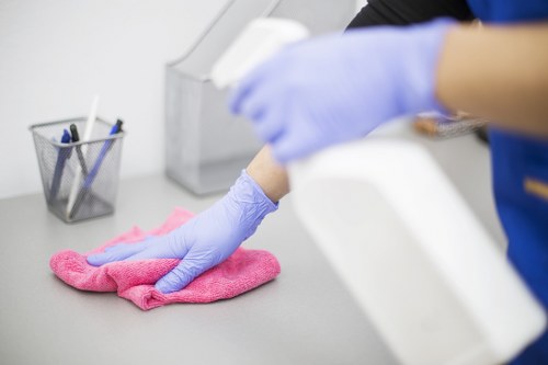 Client raising a concern about a deep cleaning service